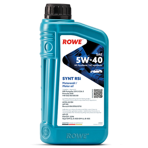 ROWE Hightec SYNT RSi SAE 5W-40 HC Synthetic Motor Oil - 1 Liter